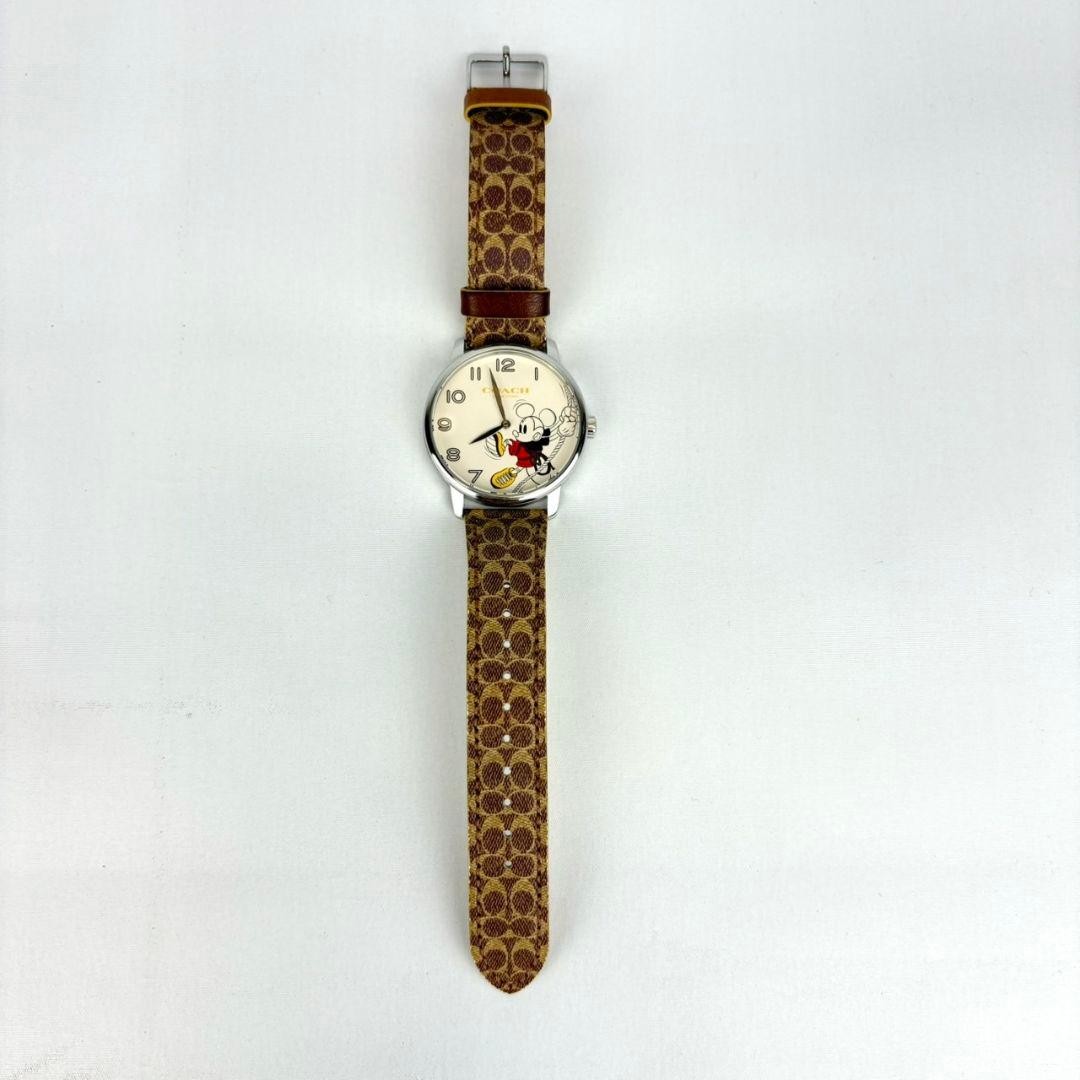 COACH Disney Mickey Mouse Collaboration wristwatch Japan limited casual design