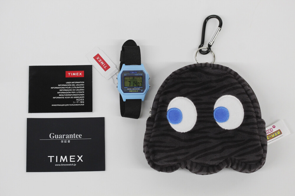 TIMEX TIMEX TW2V94100 PAC MAN Digital Chronograph Quartz Digital Black