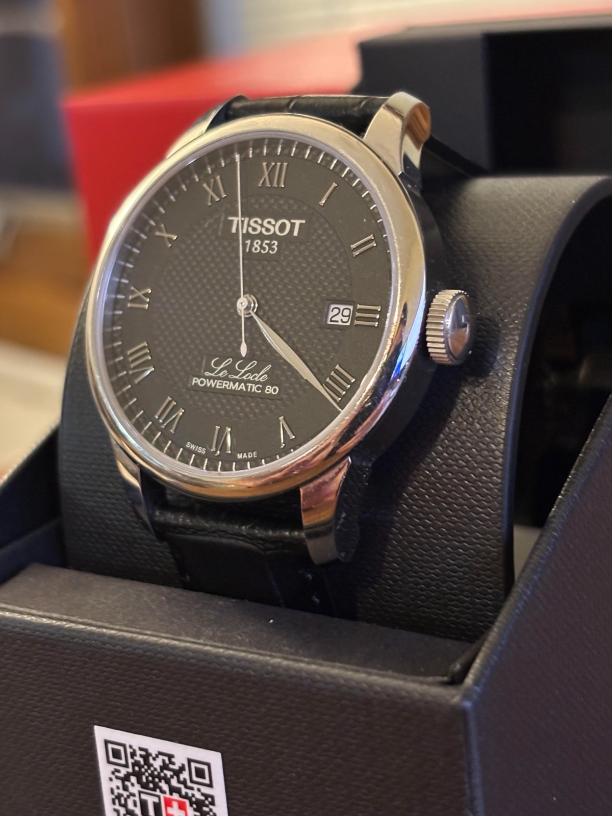 Tissot Le Locle Men’s Black Watch – T006.407.16.053.00