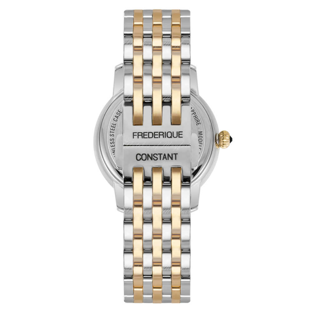 Frederique Constant Multicolour Womens Analogue Watch Slimline Moonphase