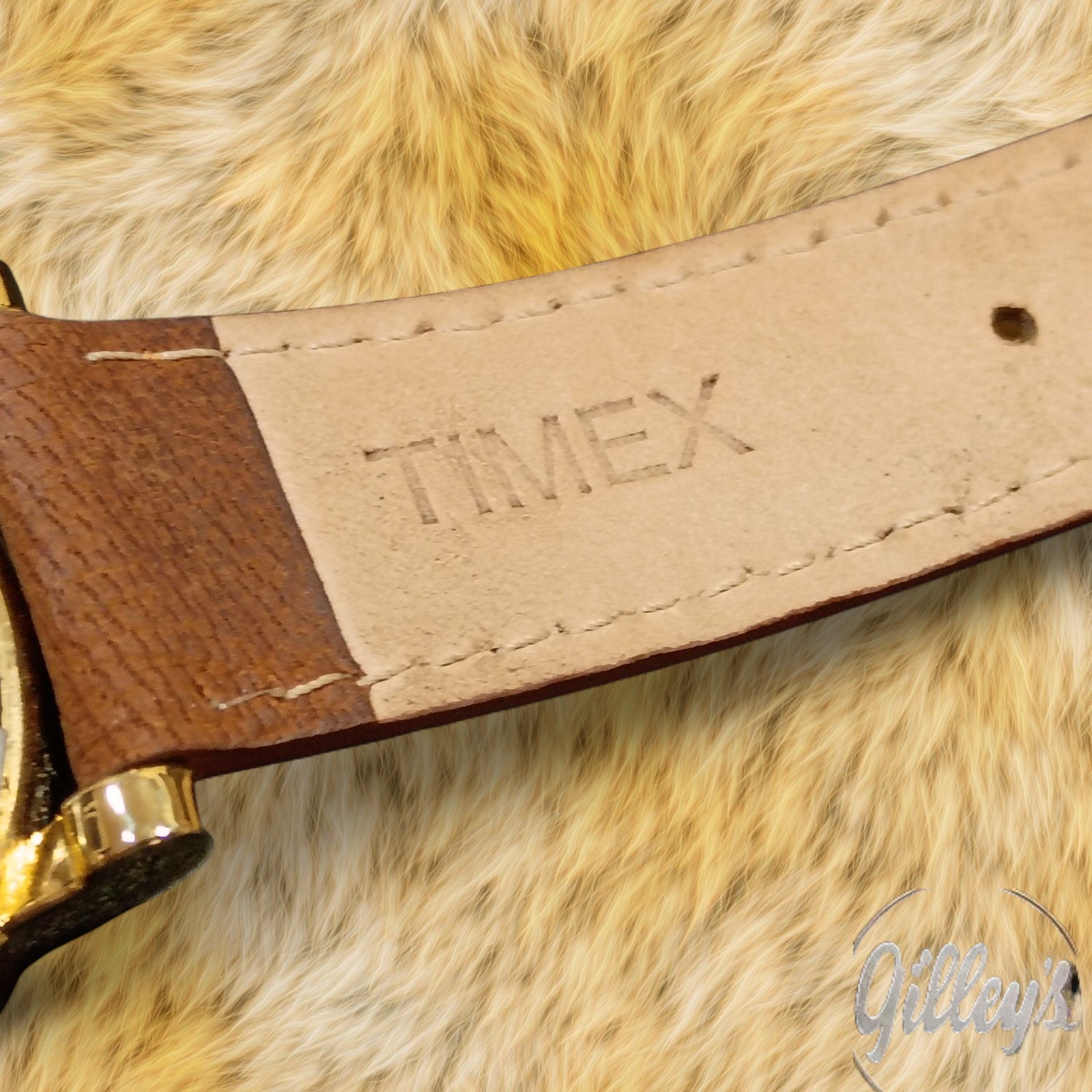 Timex T2P527 Classics Off White Dial Brown Leather Strap Men’s Watch