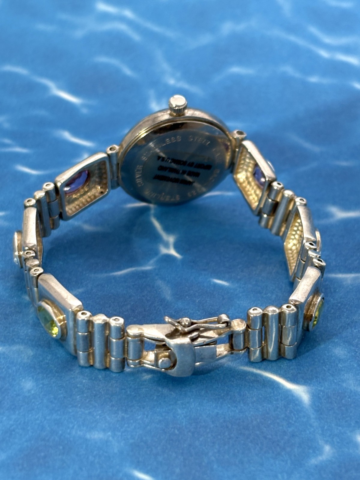 Sterling Silver Gemstone Watch Thailand Small