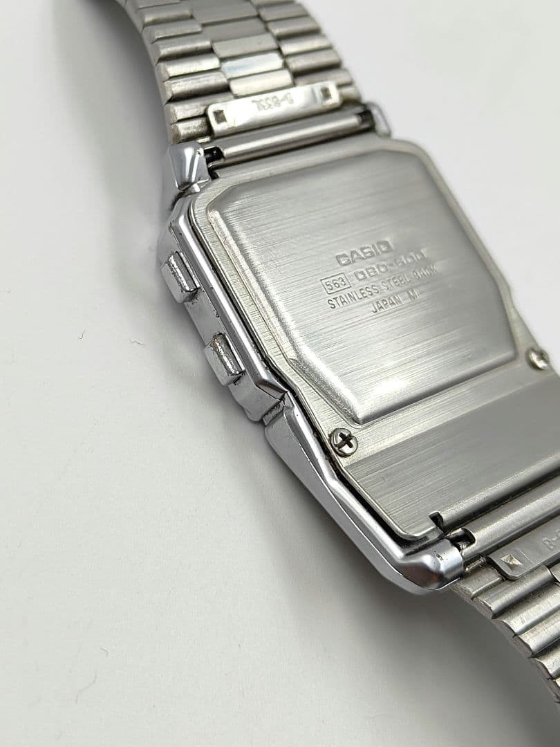 Vintage 80’s CASIO DBC-600 DATABANK Digital Watch Retro Style