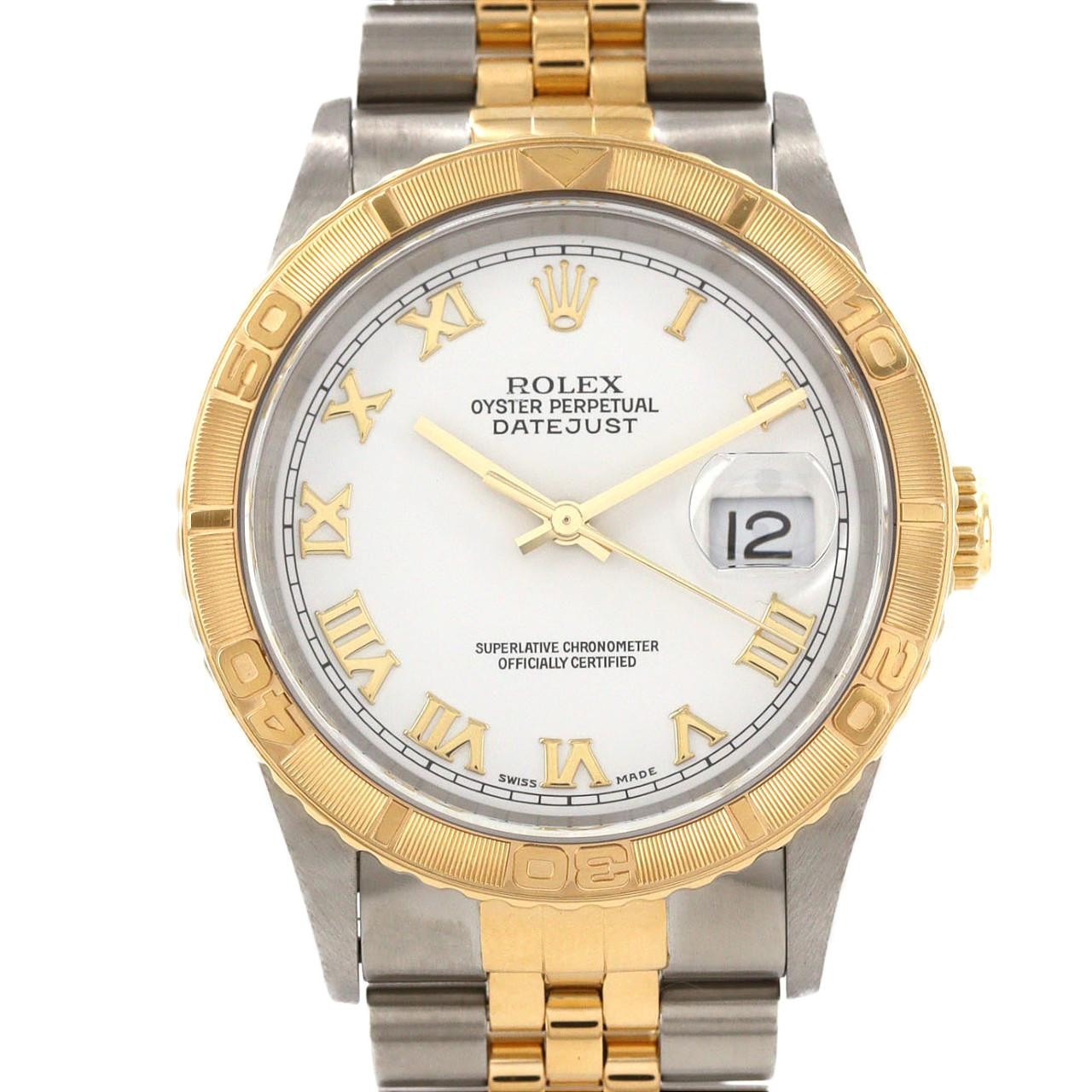 Authentic Rolex Thunderbird 16263-5 SSxYG Mechanical Automatic P-serial numb…