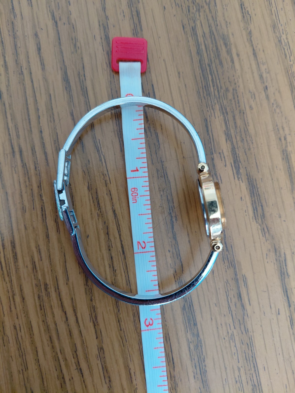 Anne Klein II Watch with 6 Interchangeable Bezels in Box Two Tone