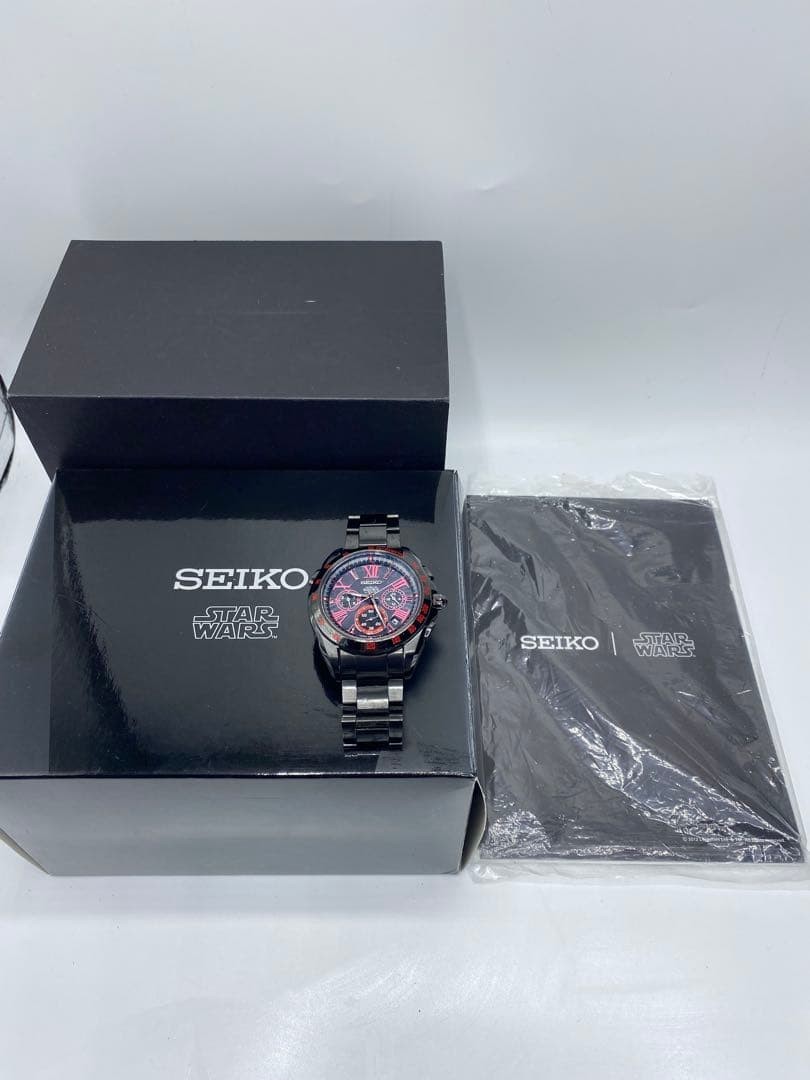 SEIKO STAR WARS Brights Watch Darth Maul Limited Edition 8B82-0Ak0