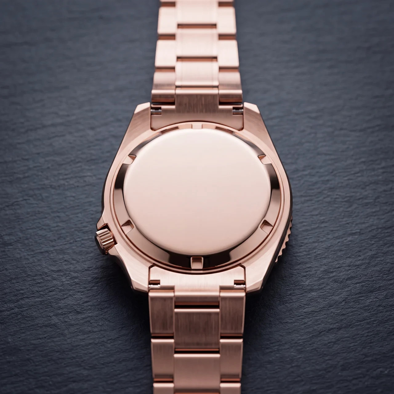 COSO Velocce Automatic Diver Black Dial Full Rose Gold Black Bezel
