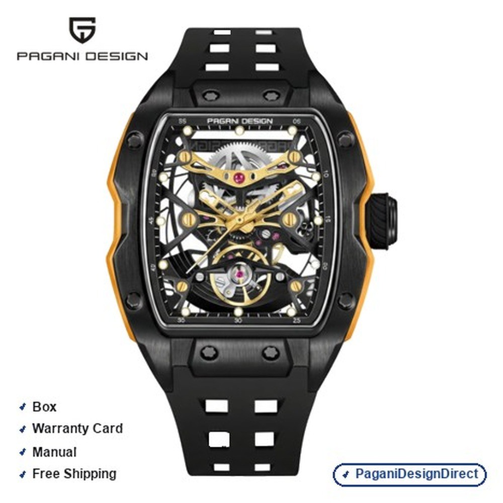 Pagani Design PD-YS018 All Black Men Automatic Watch