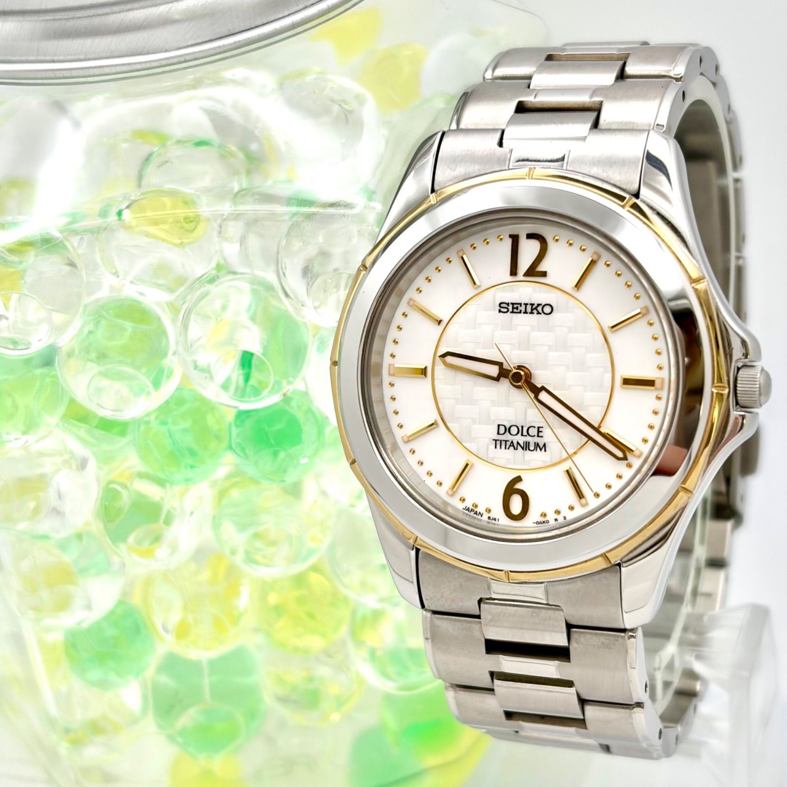 SEIKO Dolce Dress Watch Titanium 8J41-0AG0 730151 wrist 15.0cm/5.9in NB/NA