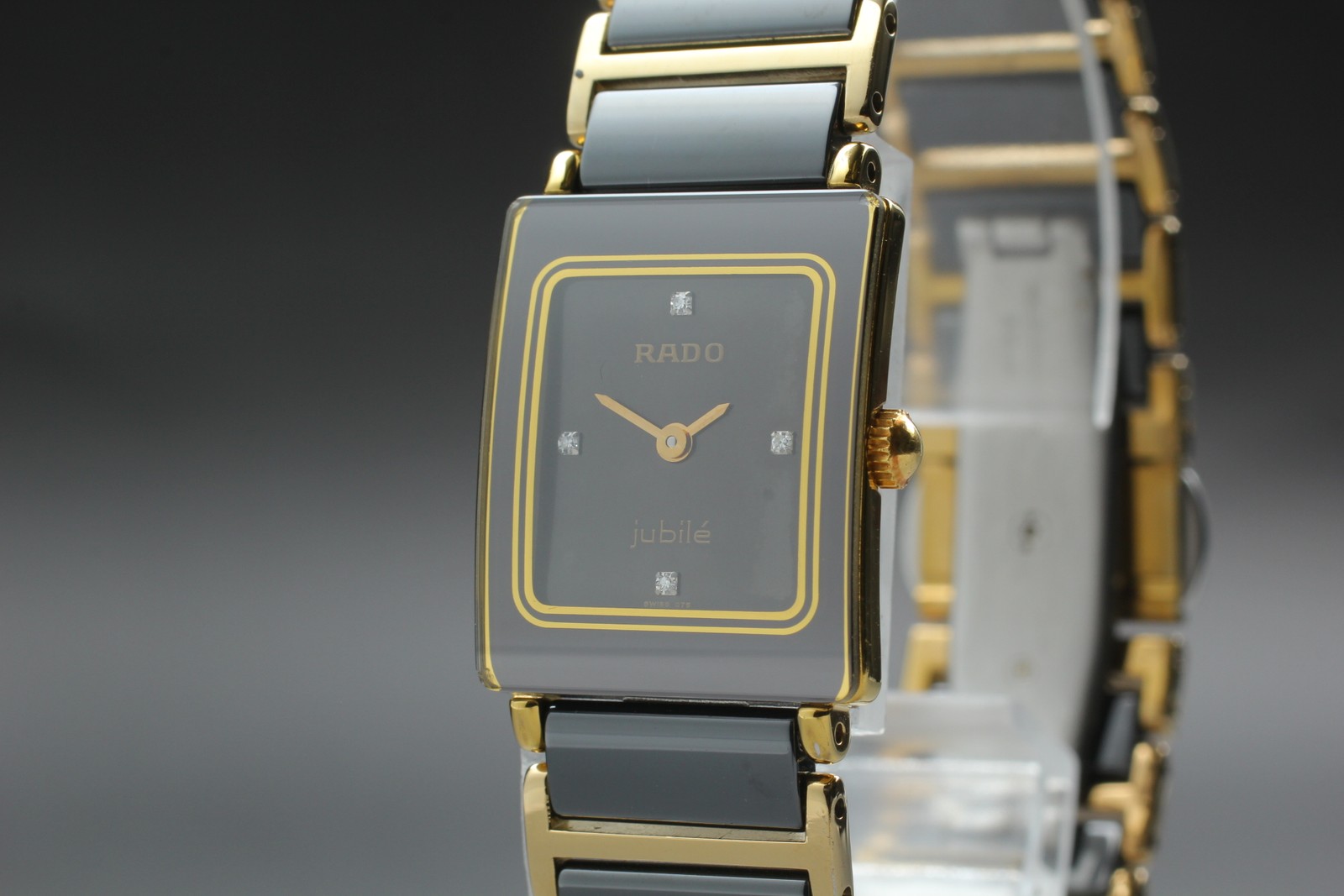 CLA’D [Near MINT] RADO Jubile 153.0283.3 Quartz 4 Stones Woman’s Watch FromJAPAN