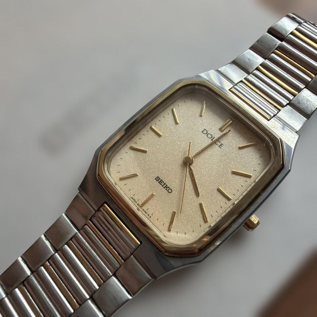 Hard to Obtain Seiko DOLCE 8N41 5140 Tungsten Functional