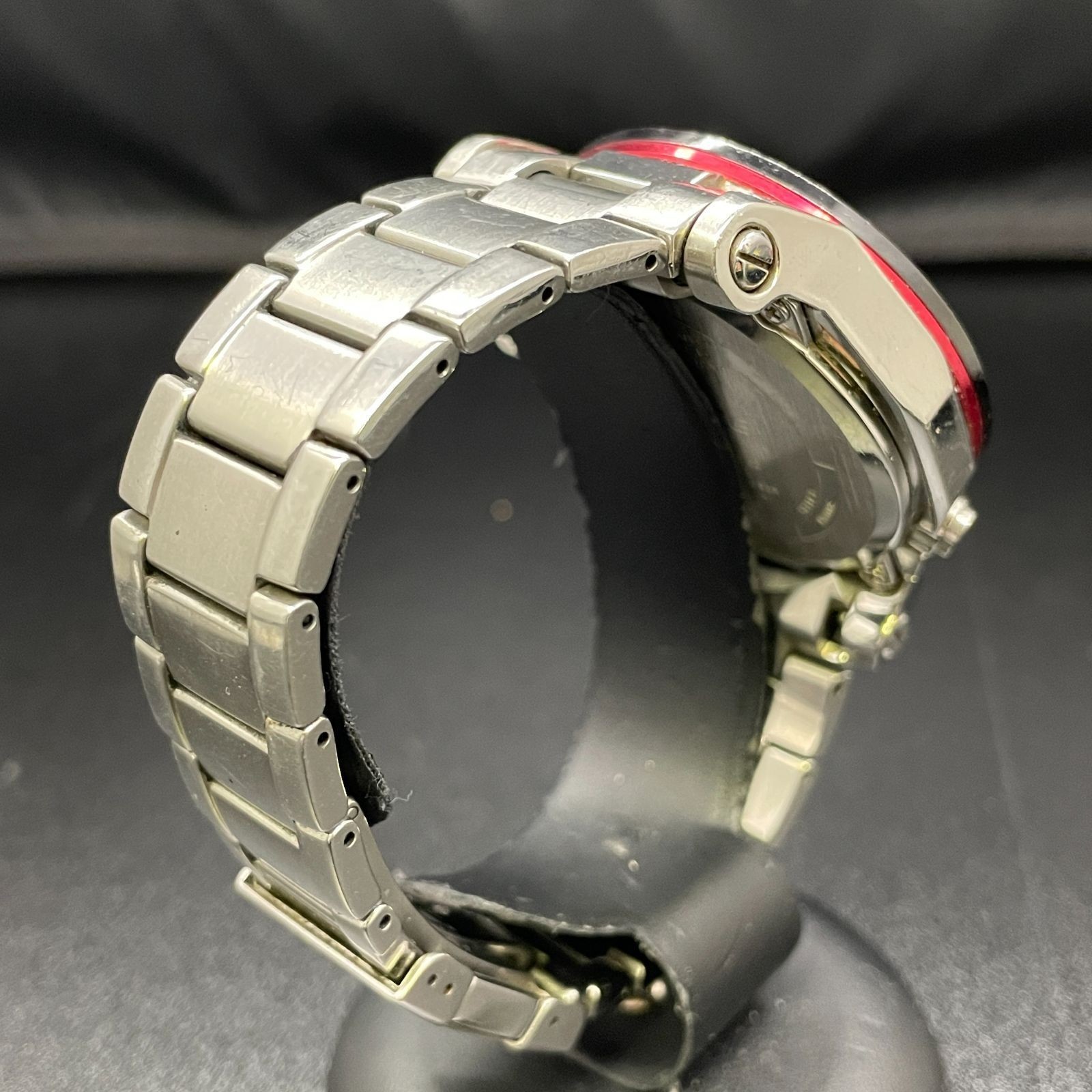 CASIO EDIFICE EQW-A1200 Silver Bracelet Watch Used