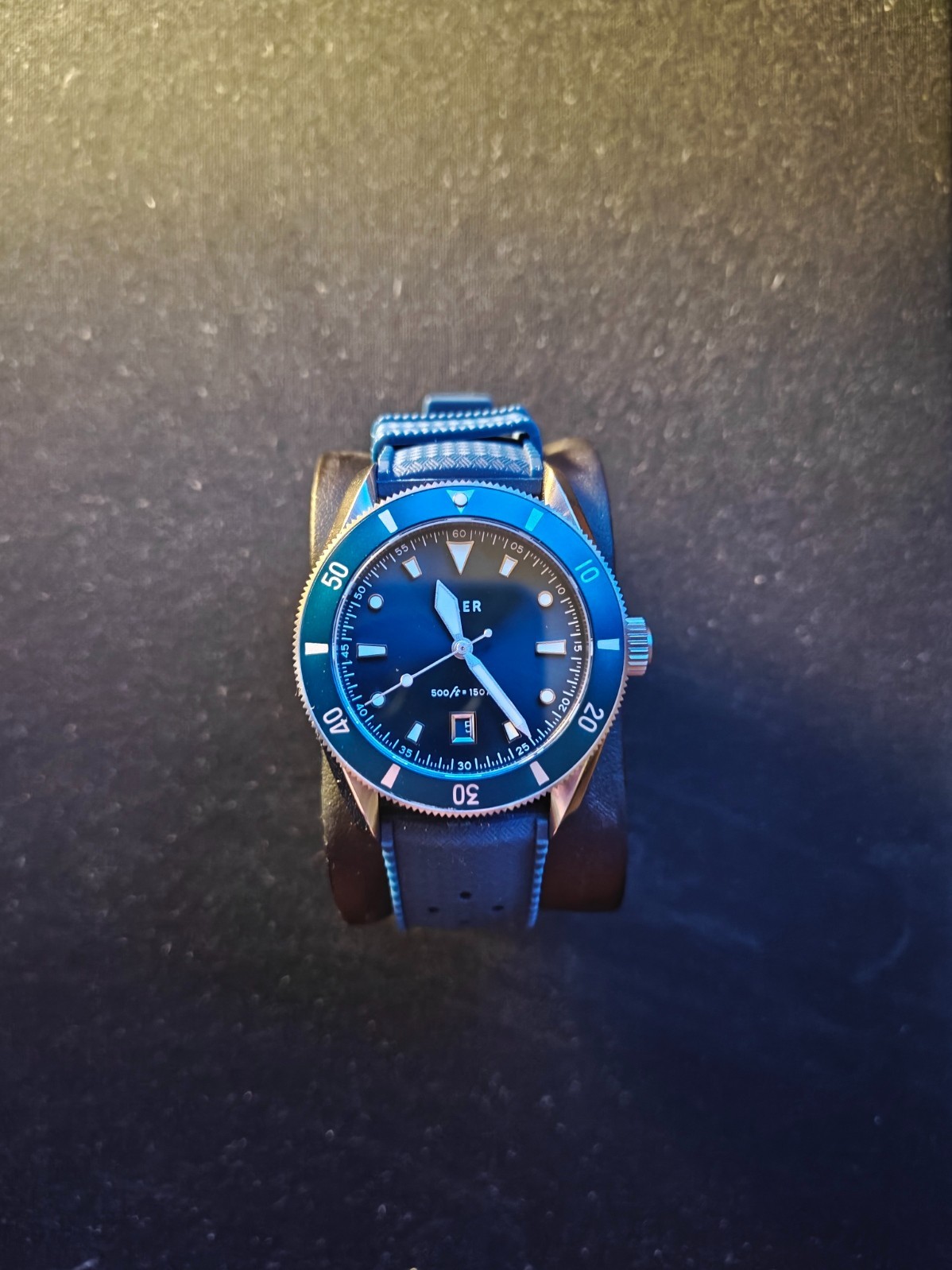 Vaer DS2 Meridian Blue 39mm Quartz