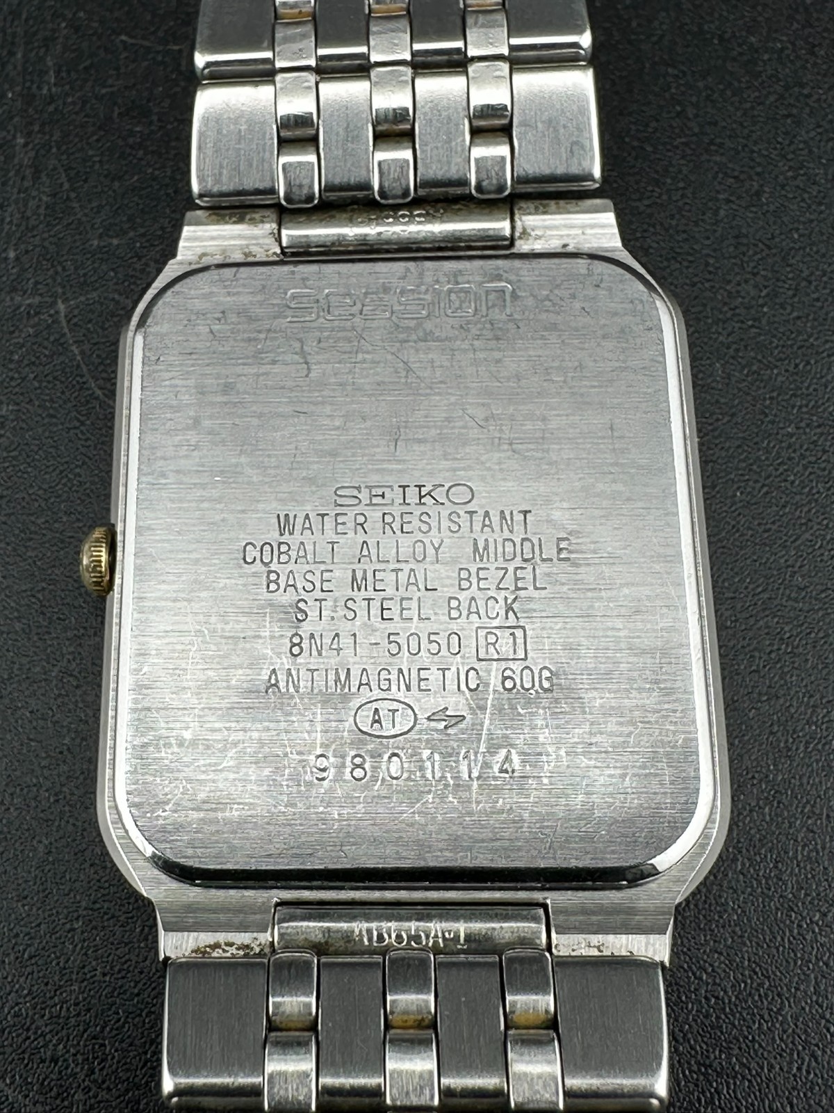 Seiko Session High Standard Version Men’s Two-Tone 26mm Quartz Watch 8N41-5050