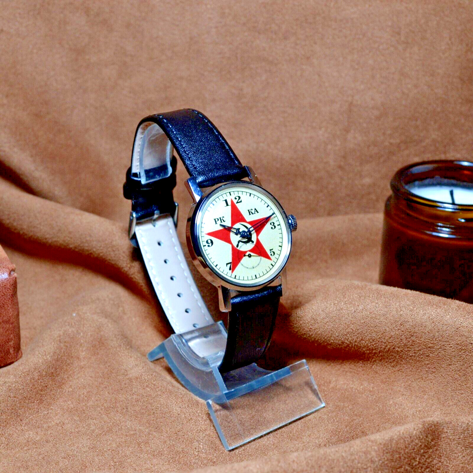 Soviet Pobeda Mechanical Men’s Watch USSR Vintage Wristwatch Serviced