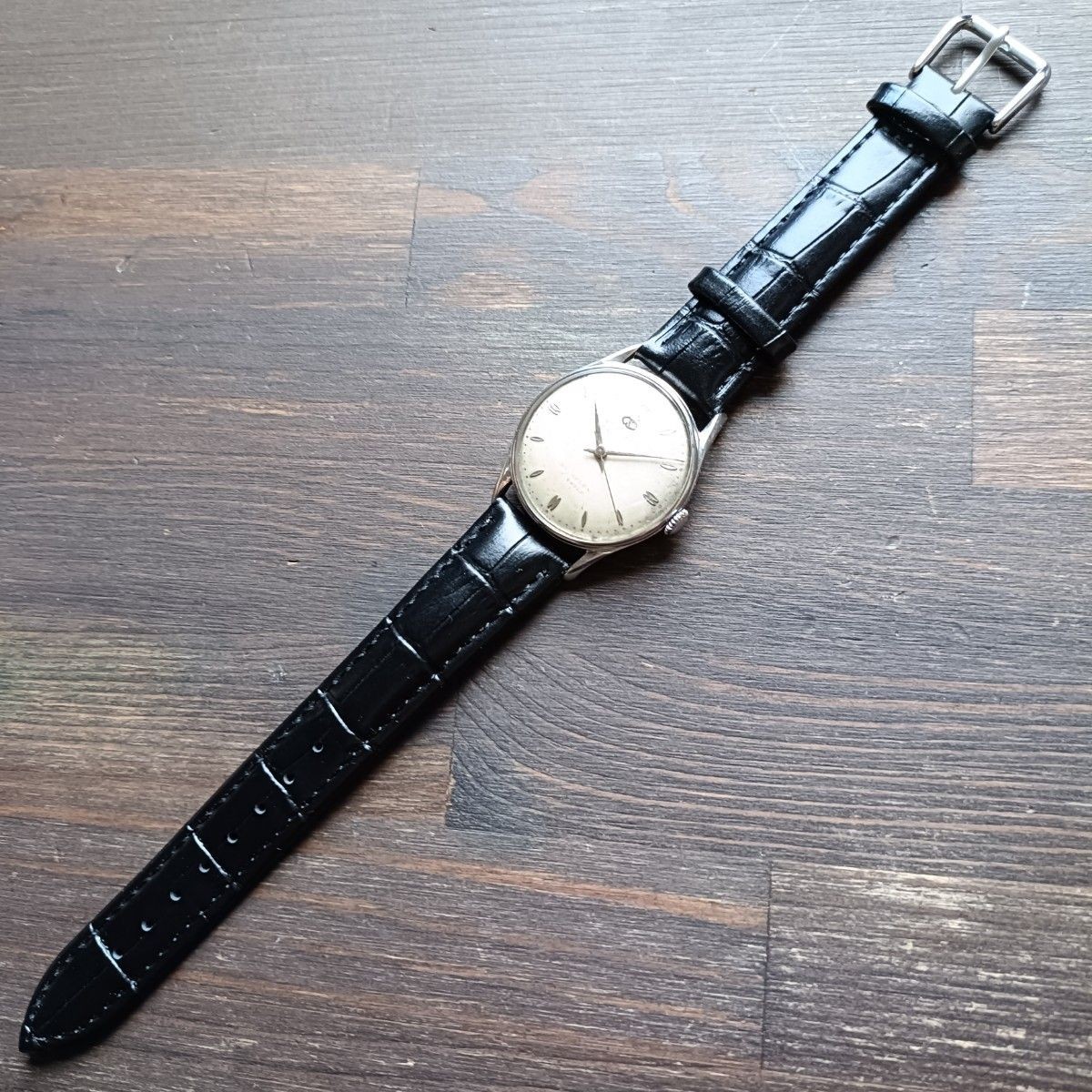 ORIENT STAR Dynamic T14008 Hand Wind 17 Jewels Vintage Watch OH Serviced Japan
