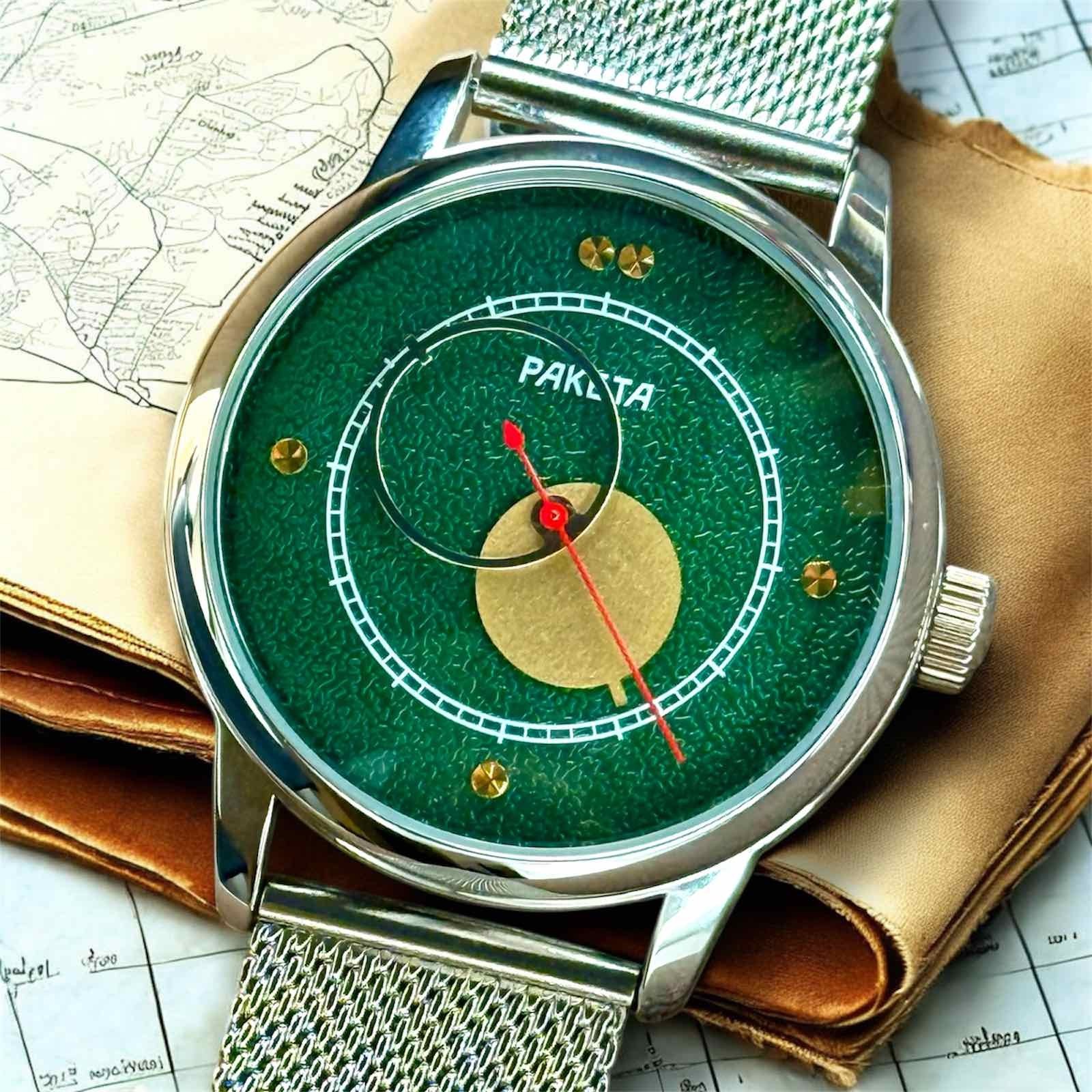 Raketa Kopernik Sun & Moon Watch Soviet USSR Rare Mechanical 2609HA Mens Vintage