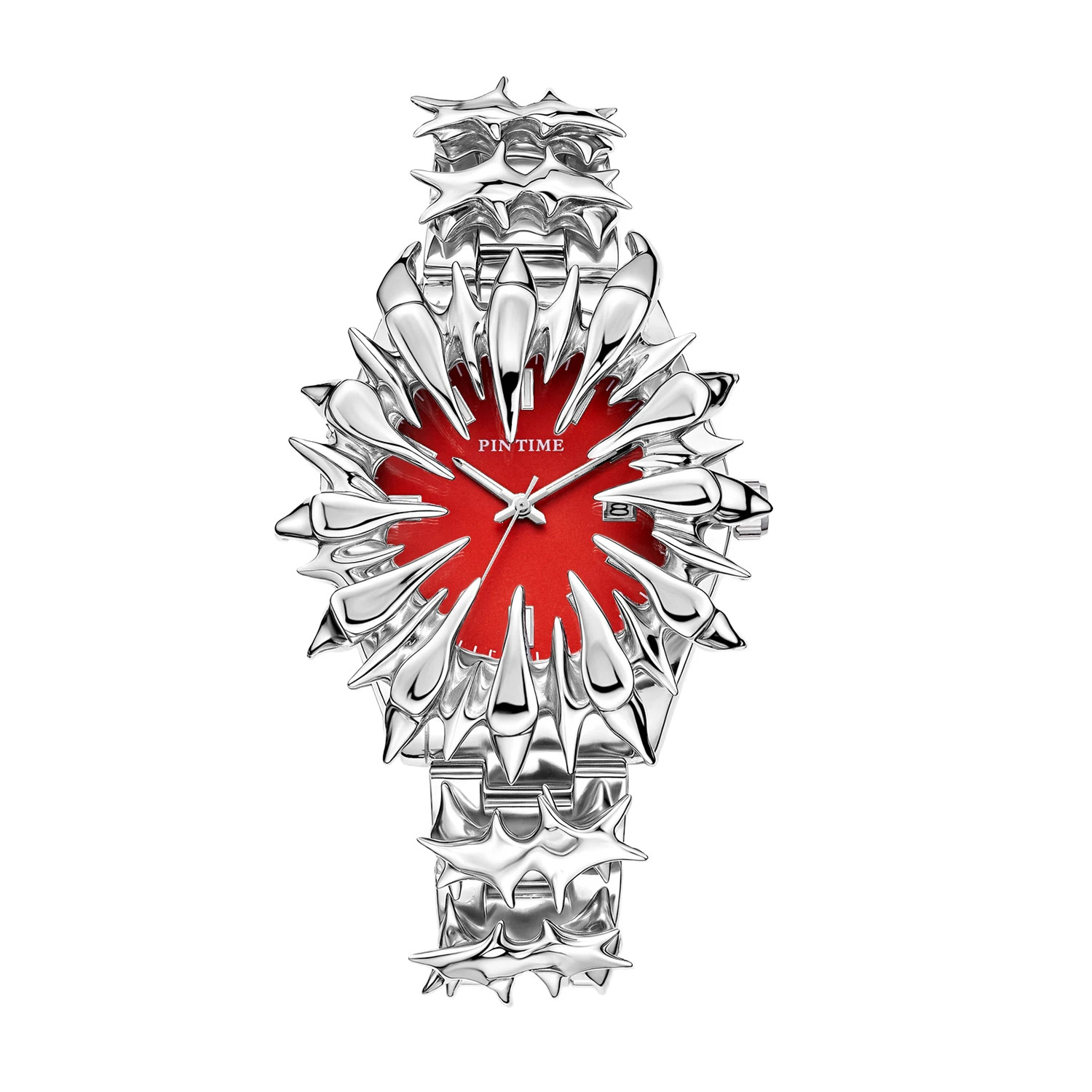 Special-shaped Lightning Dragon Spike Watch – Y2K Heavy Industry Quartz