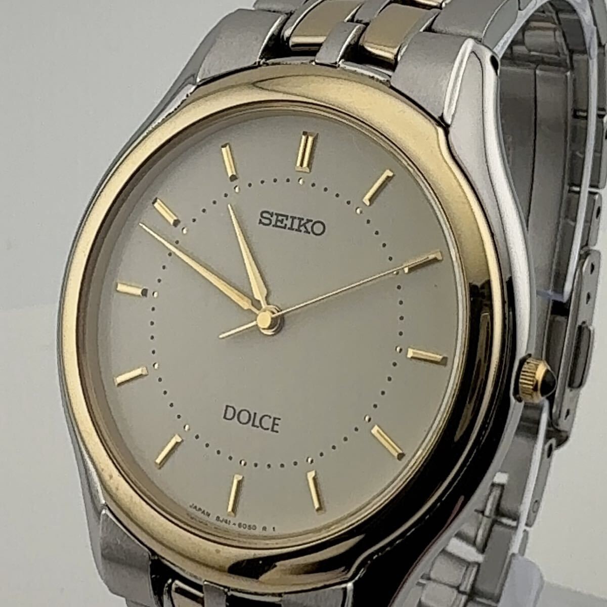 SEIKO 8J41 6030 Seiko DOLCE Quartz Men’s Boys’ Ladies’ Watch Working engraved W3