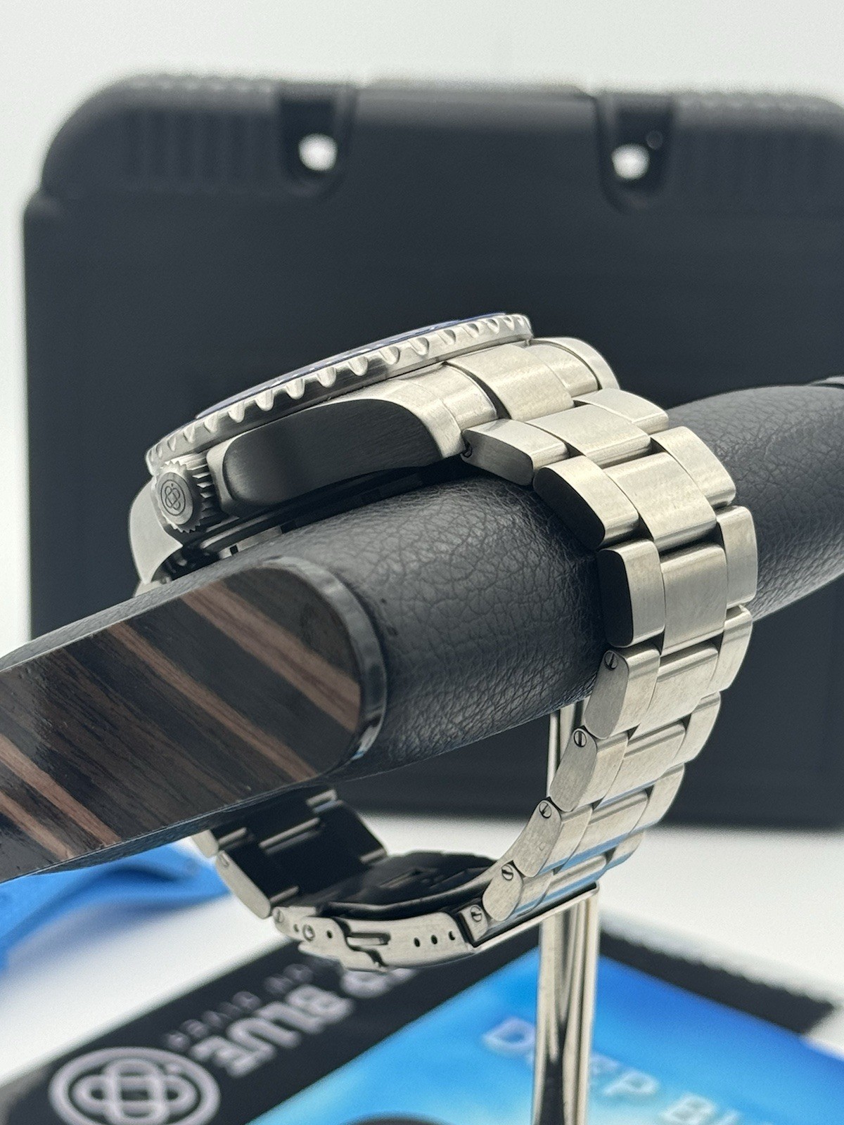 DEEP BLUE MASTER 2000 “10 YEAR ANNIVERSARY” 46MM BLUE DIAL! 2000M DIVER!
