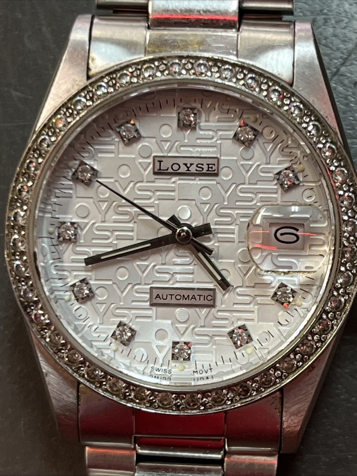 Loyse Chronometer 25 Jewels Automatic Sapphire Swiss 2671 Date