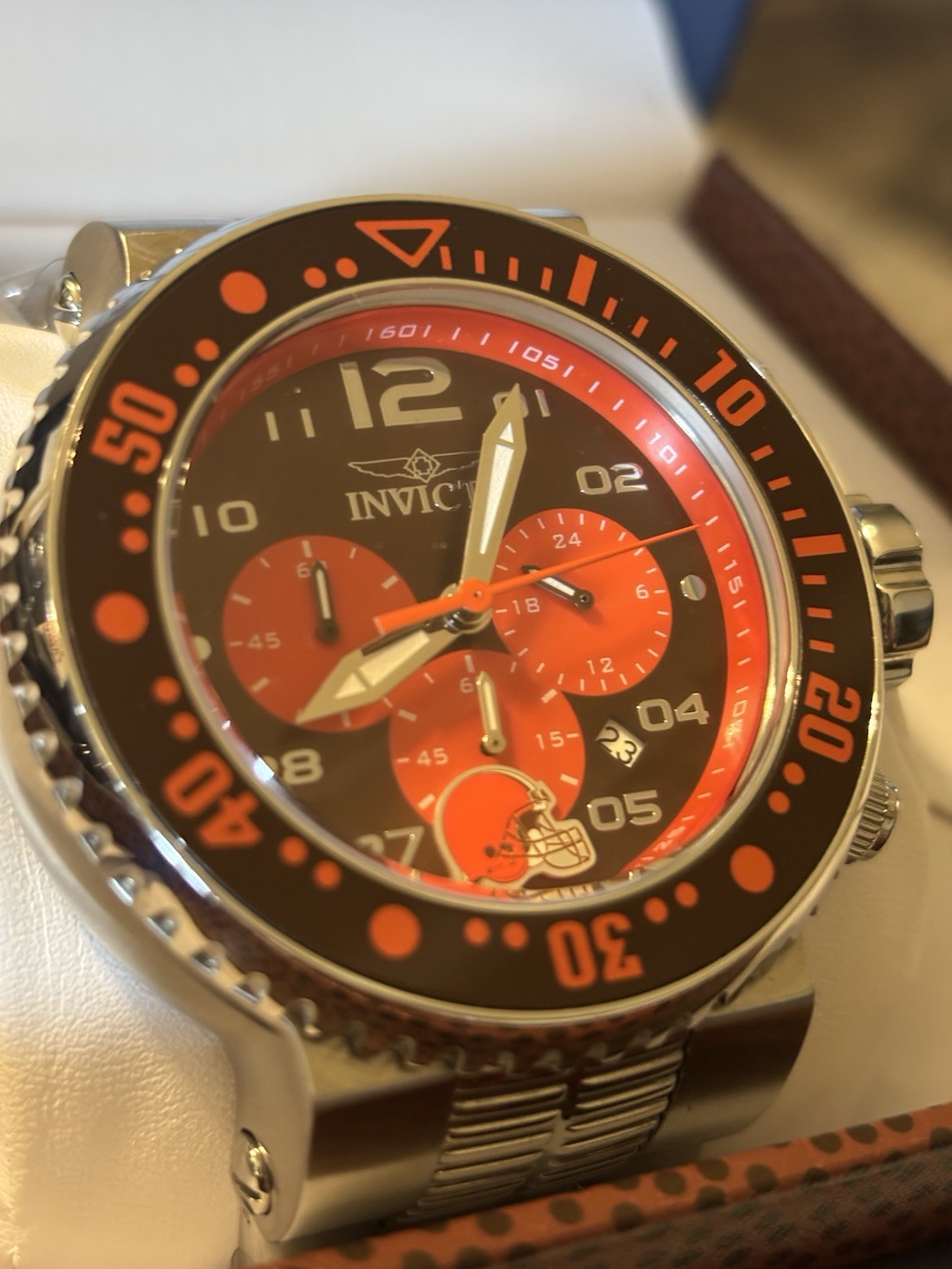 Invicta NFL Cleveland Browns Men’s Quartz Watch model 30262