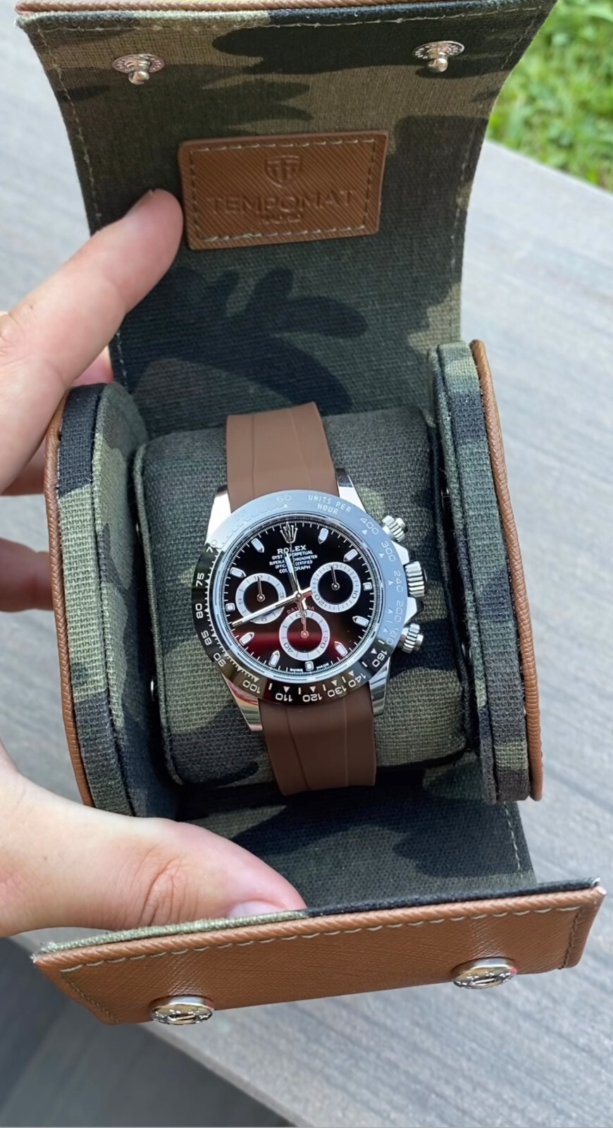 Rolex Daytona Cosmograph Daytona Ceracrhom SS Black Ceramic Bezel 116500