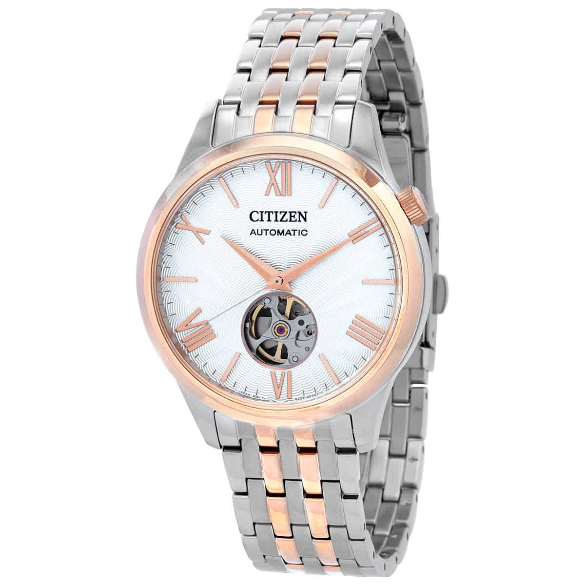 with box and papers Citizen NH913688A White Dial 40 mm Mens Watch G2U