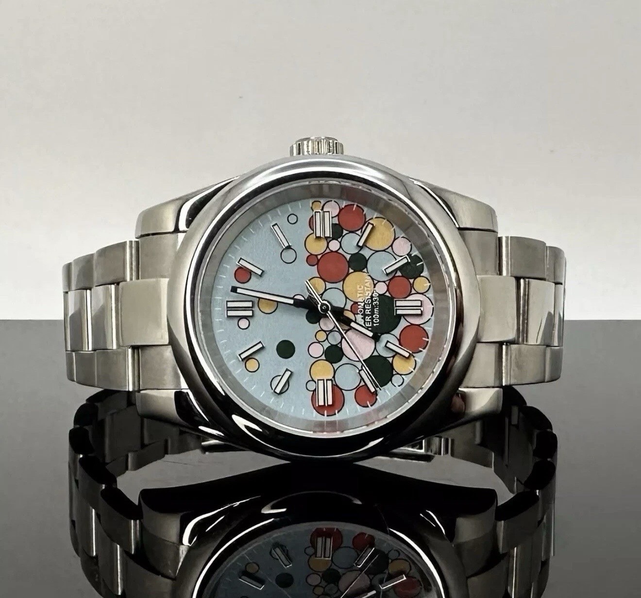 Custom 39mm “Balloons” OP Style Mod Watch w/ Automatic
