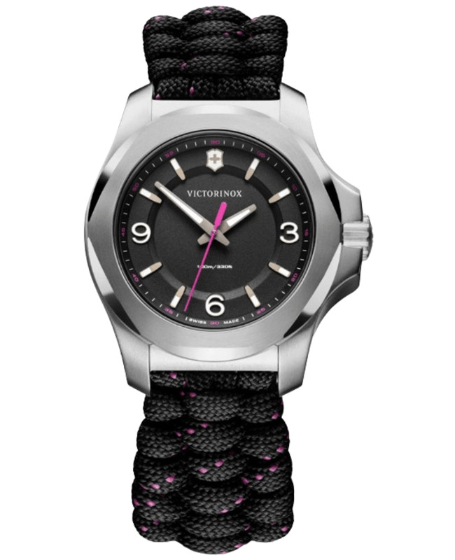 New Victorinox Swiss Army I.N.O.X. V Quartz Black Dial Women’s Watch 241918