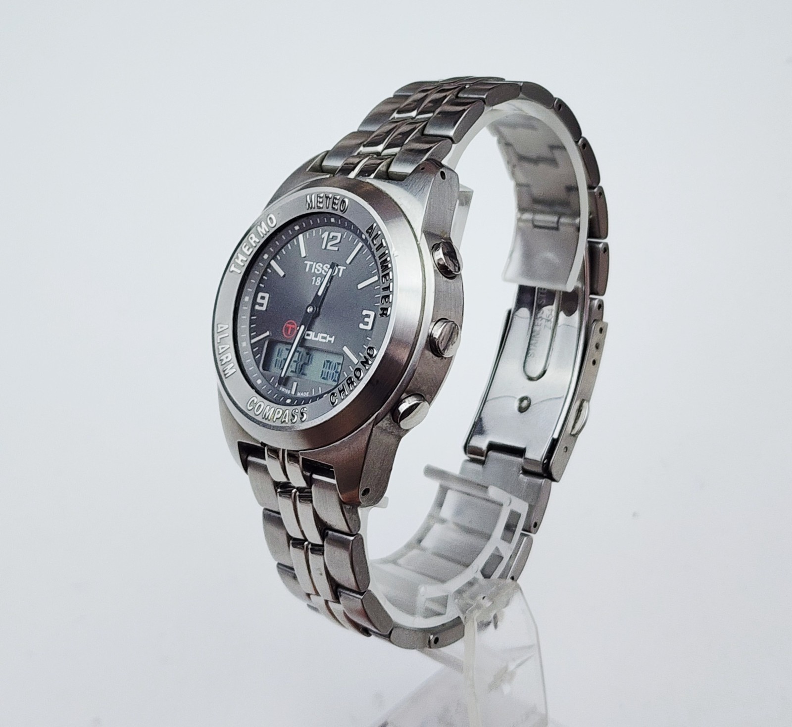 Men SWISS Touch Screen Watch TISSOT “T-Touch” Z254/354. Compass. Alarm. Altimete