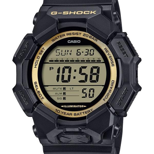 CASIO G-SHOCK GD-010GB-1A9JF Long Life Battery Men’s Watch Black x Gold NEW