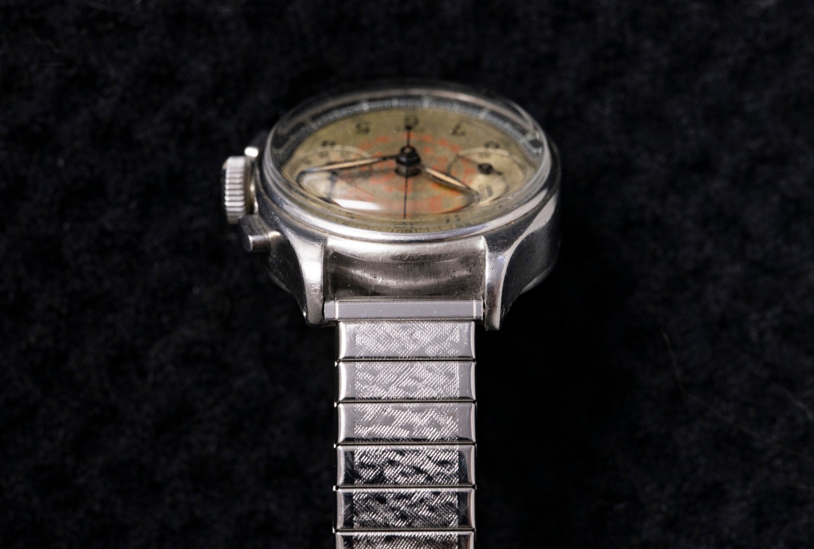 Gallet Commander Chronograph Watch – Excelsior Park – Black Telemeter – 1940s