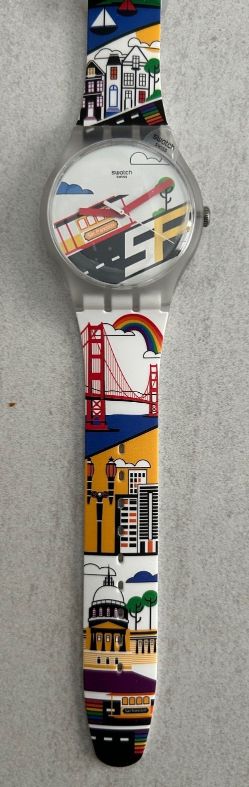Swatch – Greetings from San Francisco – SO29Z103 – 2021 – Special Canvas Bag