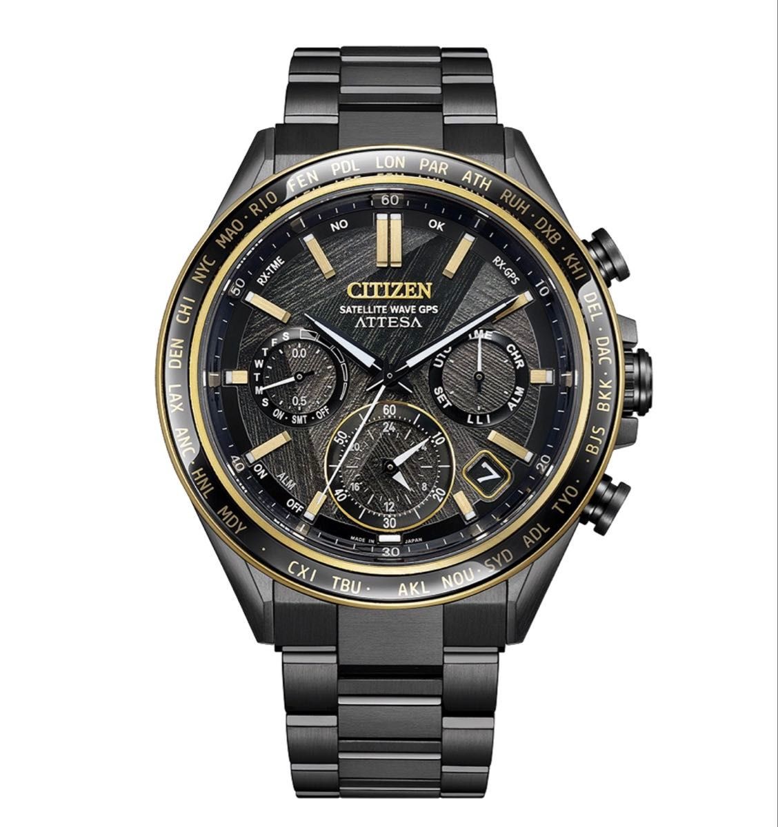 Attesa ACT Line Black Titanium Series CC4078 51E Limited Edition My Citizen Regi