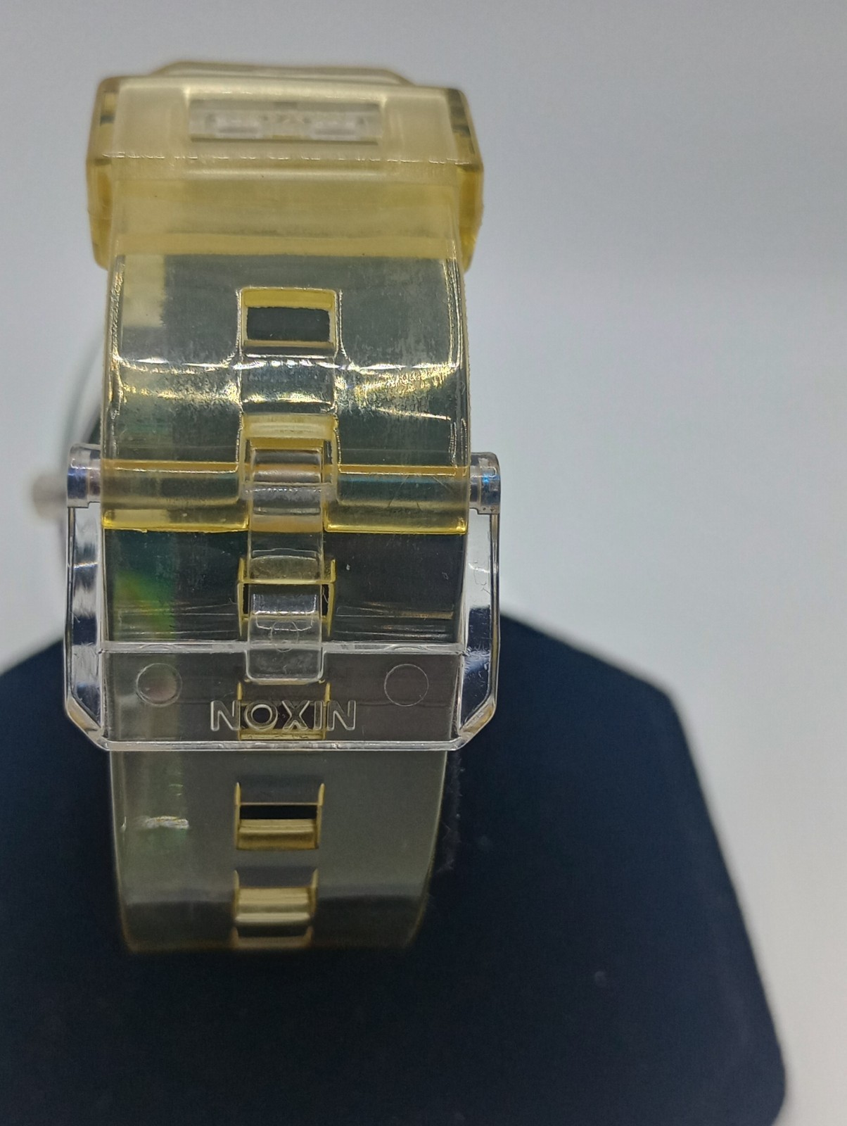 Nixon Translucent Time Teller P Minimal Wristwatch Needs Battery