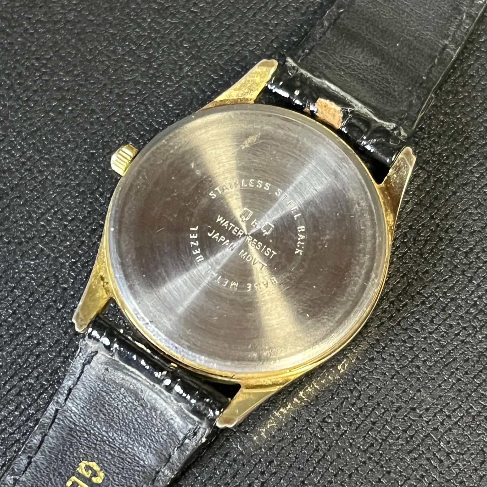 [Working Condition] Q&Q CITIZEN Watch, Gold, Quartz, Battery Replaced, Opera