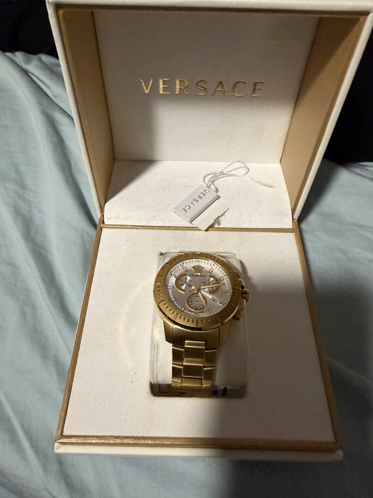 Versace VE2E00521 Men’s Silver Watch
