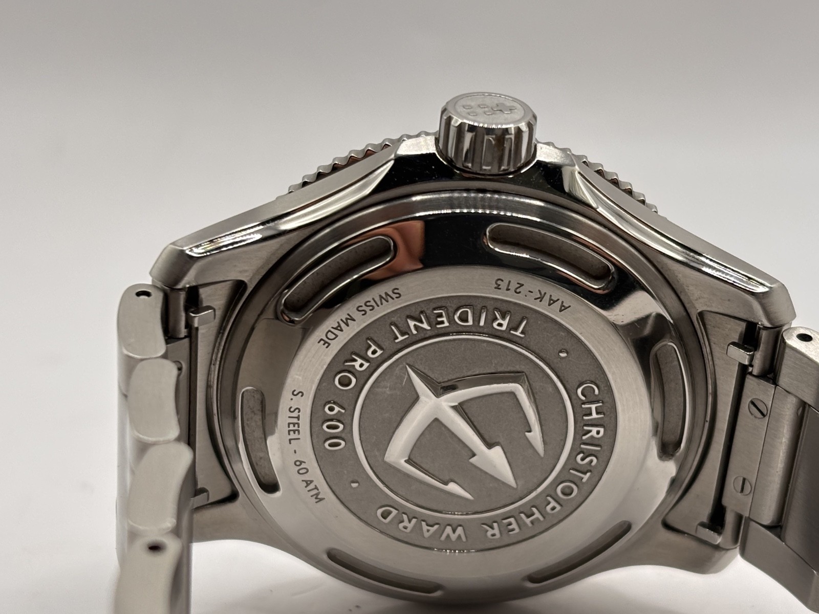 Christopher Ward C60 Trident Mk3 Pro 600 40mm Black/blue (06/2020) WH1771R