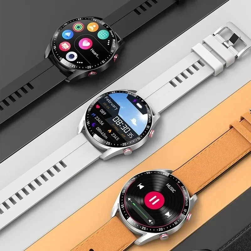 ECG PPG Smart Watch Bluetooth Call Fitness Tracker Heart+Rate Blood Pressure IP6