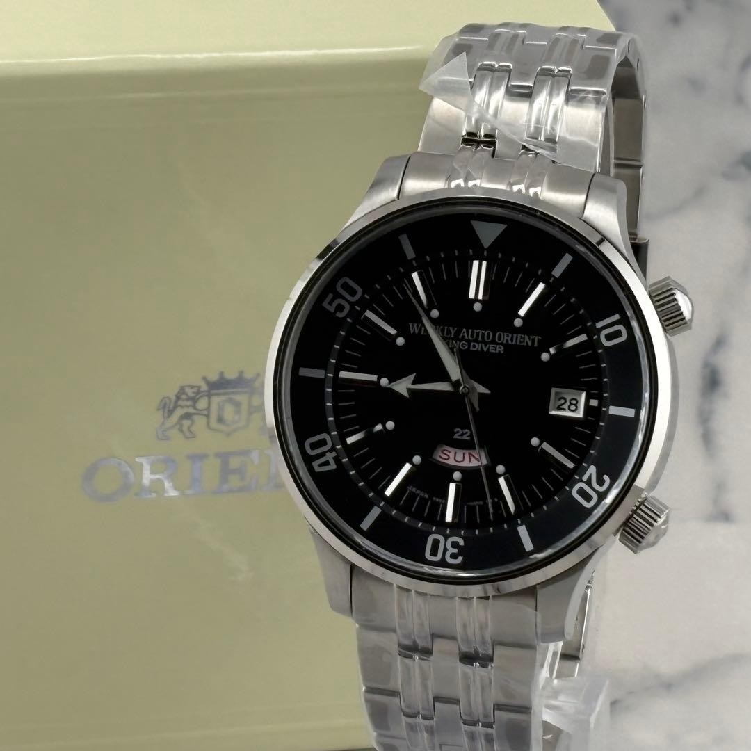 New and unused Orient automatic winding King Diver RN AA0D01B with box and instr