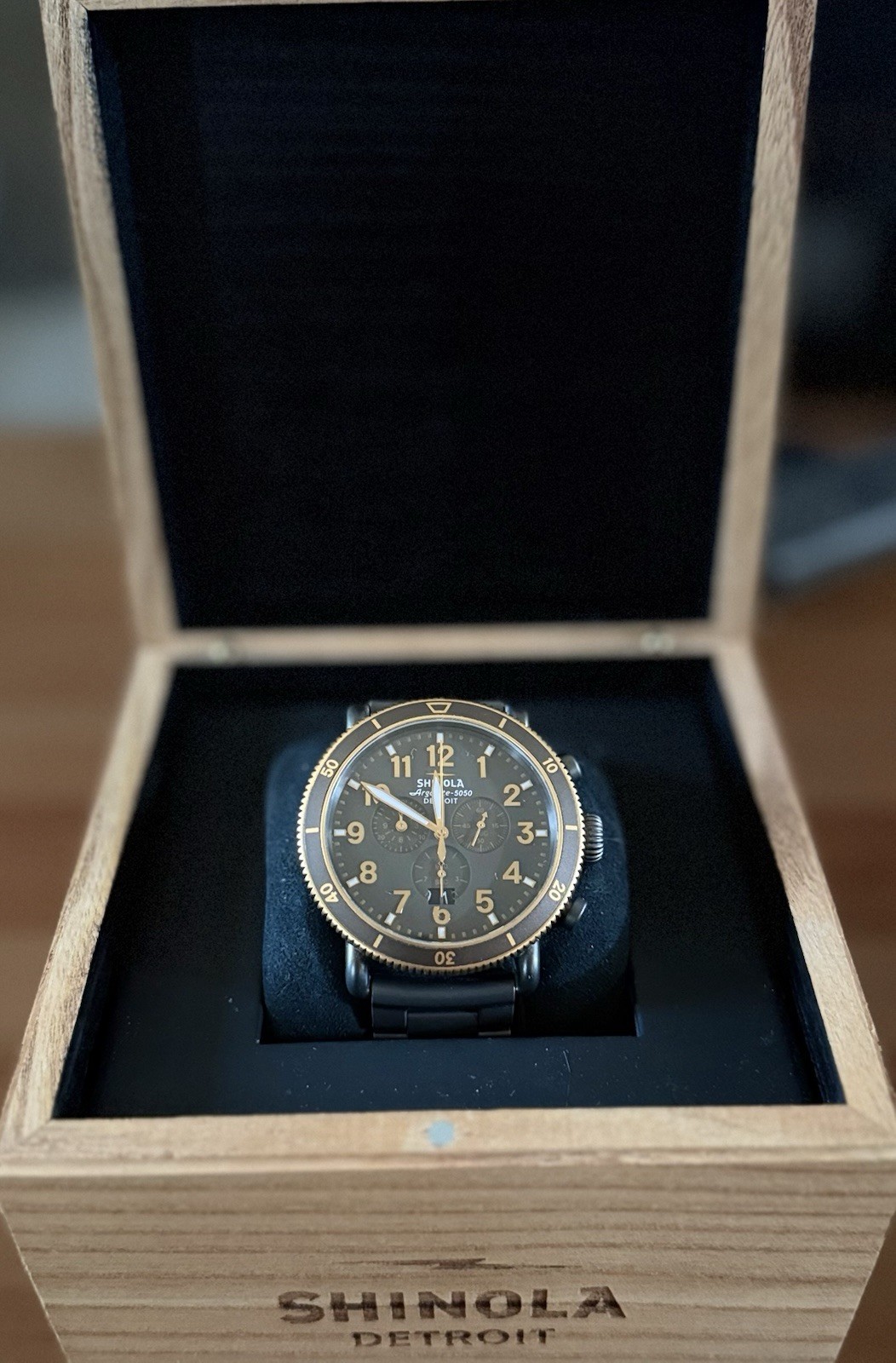 Shinola Detroit 48mm chronograph