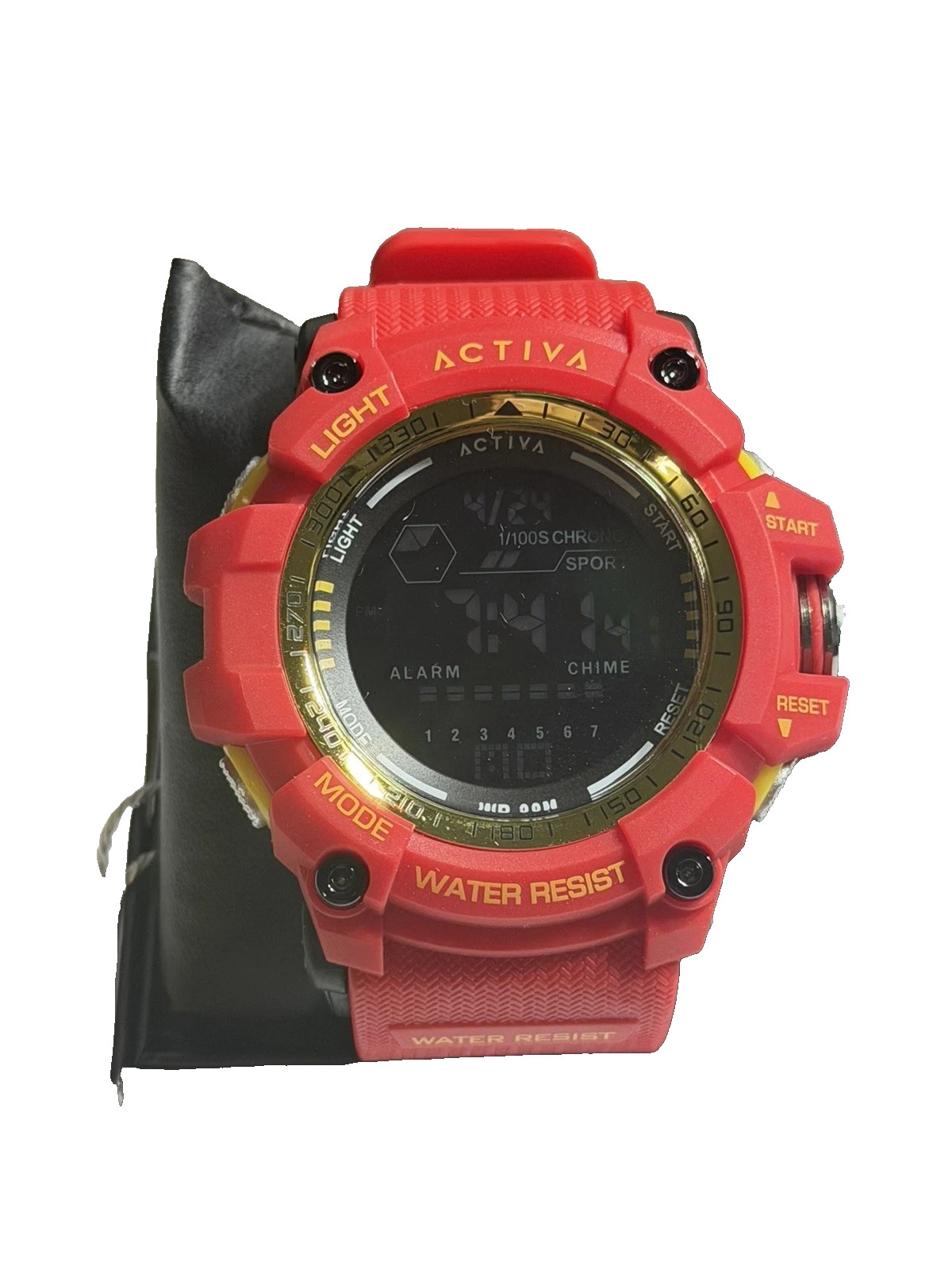 Activa X Invicta Digital Men’s Watch – 56mm. Red (ACW8020-011)
