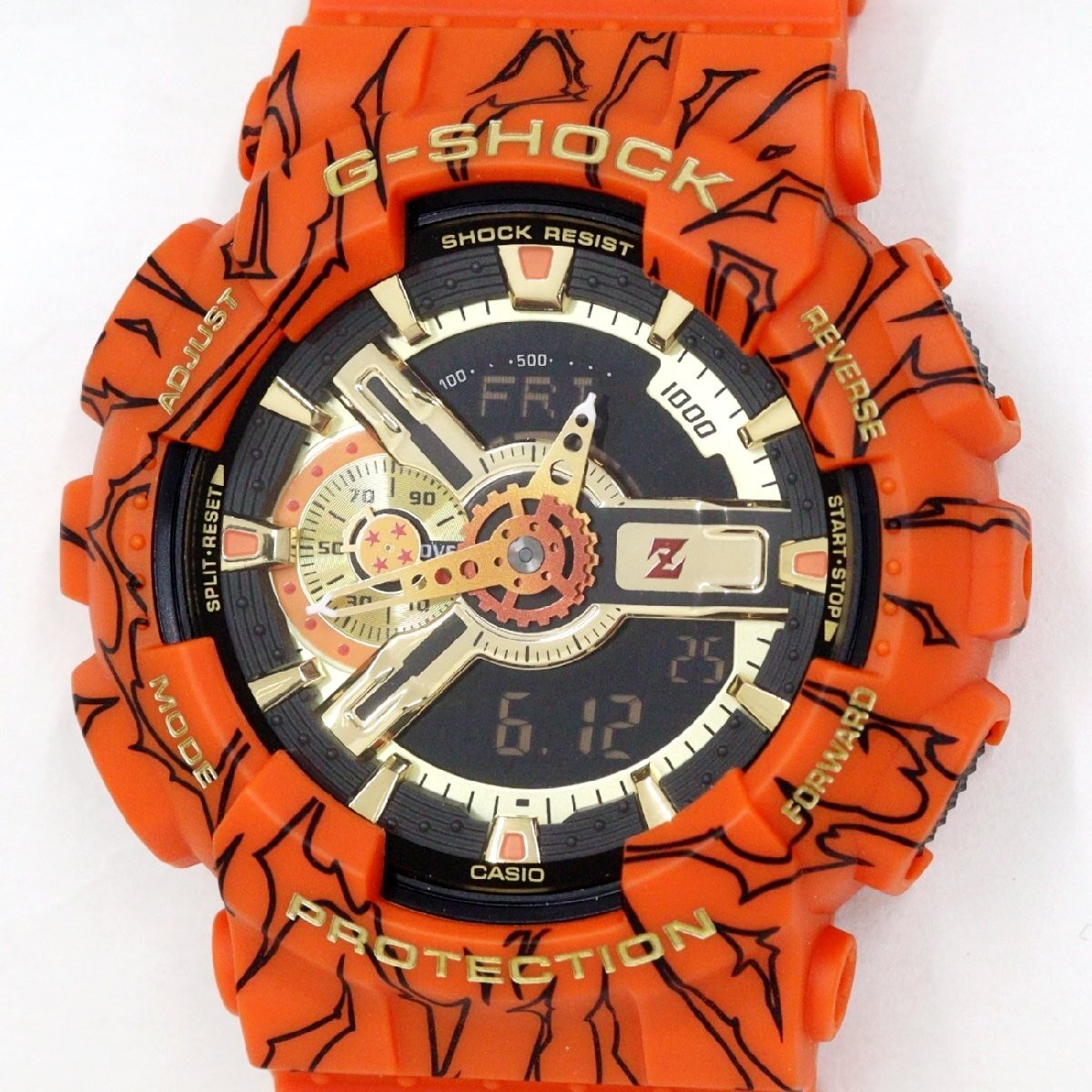 CASIO G SHOCK Dragon Ball Z GA 110JDB 1A4JR Wristwatch Quartz Men’s