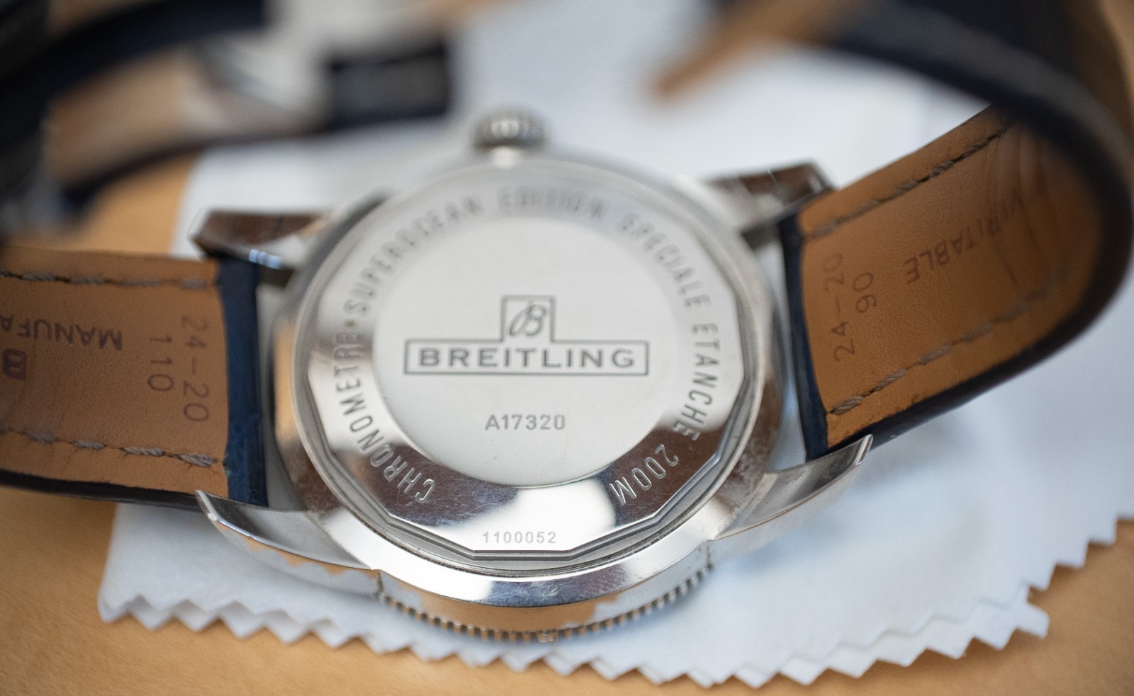 STUNNING Breitling Superocean Heritage 46 — Blue Sunburst Dial, Full Ceramic Bez