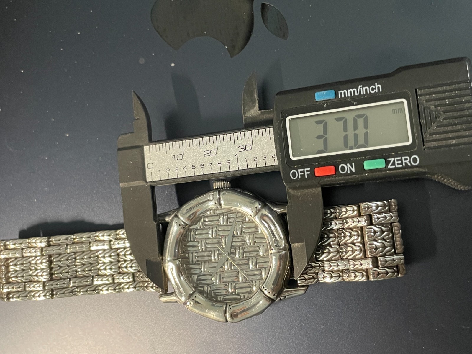 John Hardy Men’s Watch 4874 Deployment clasp & xtra links