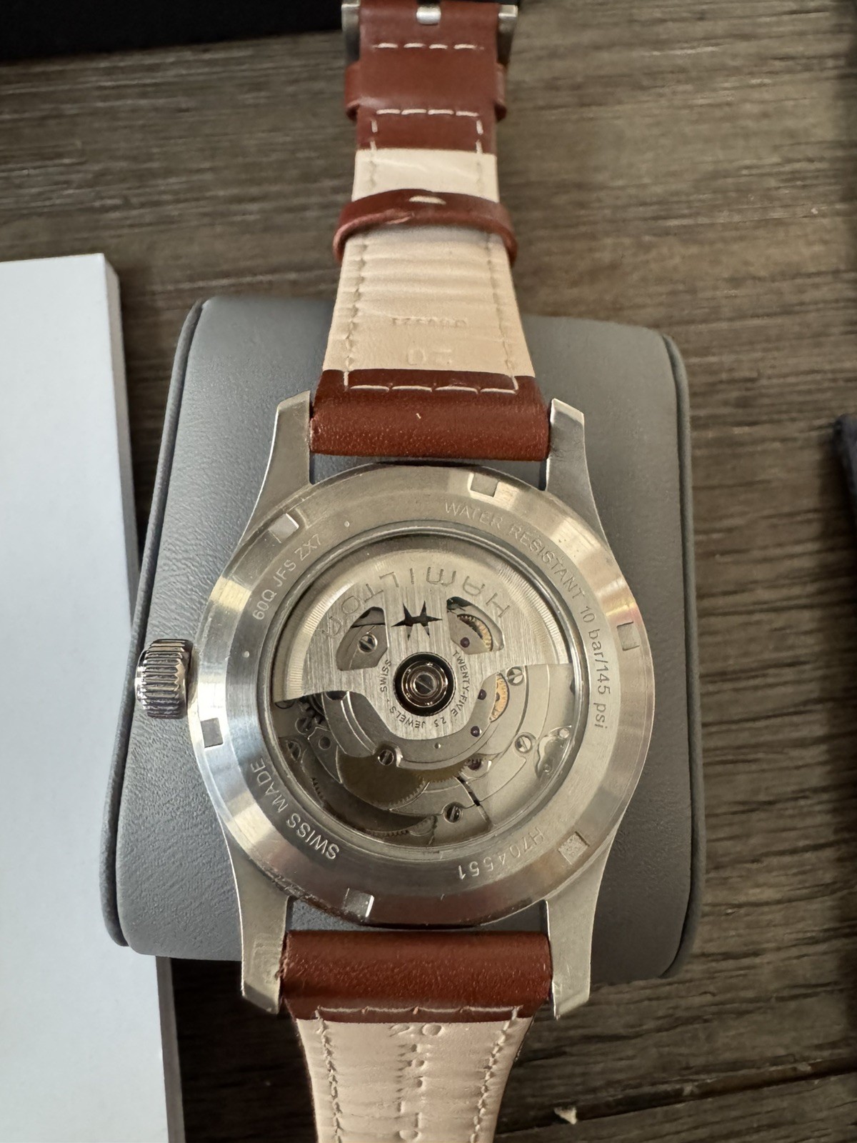 Hamilton Khaki Field Automatic Silver Dial Men’s Watch H70455553