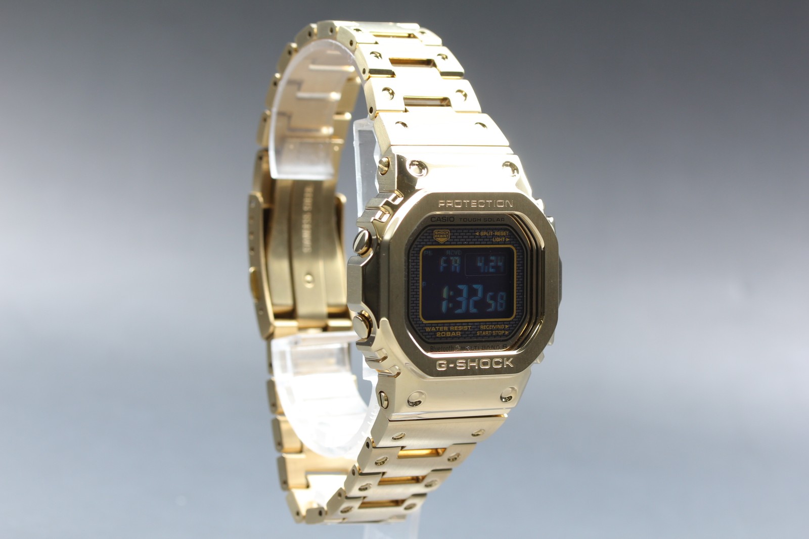 [MINT Box Paper] CASIO G-SHOCK FULLMETAL GMW-B5000GD-9JF Gold Solar Men’s Watch