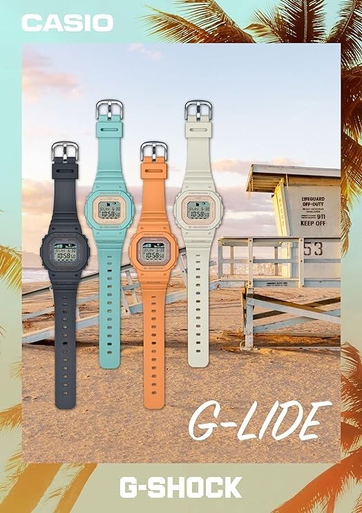 Casio Watch G-Shock G-LIDE Mid-Size Model GLX-S5600-7JF Off-White