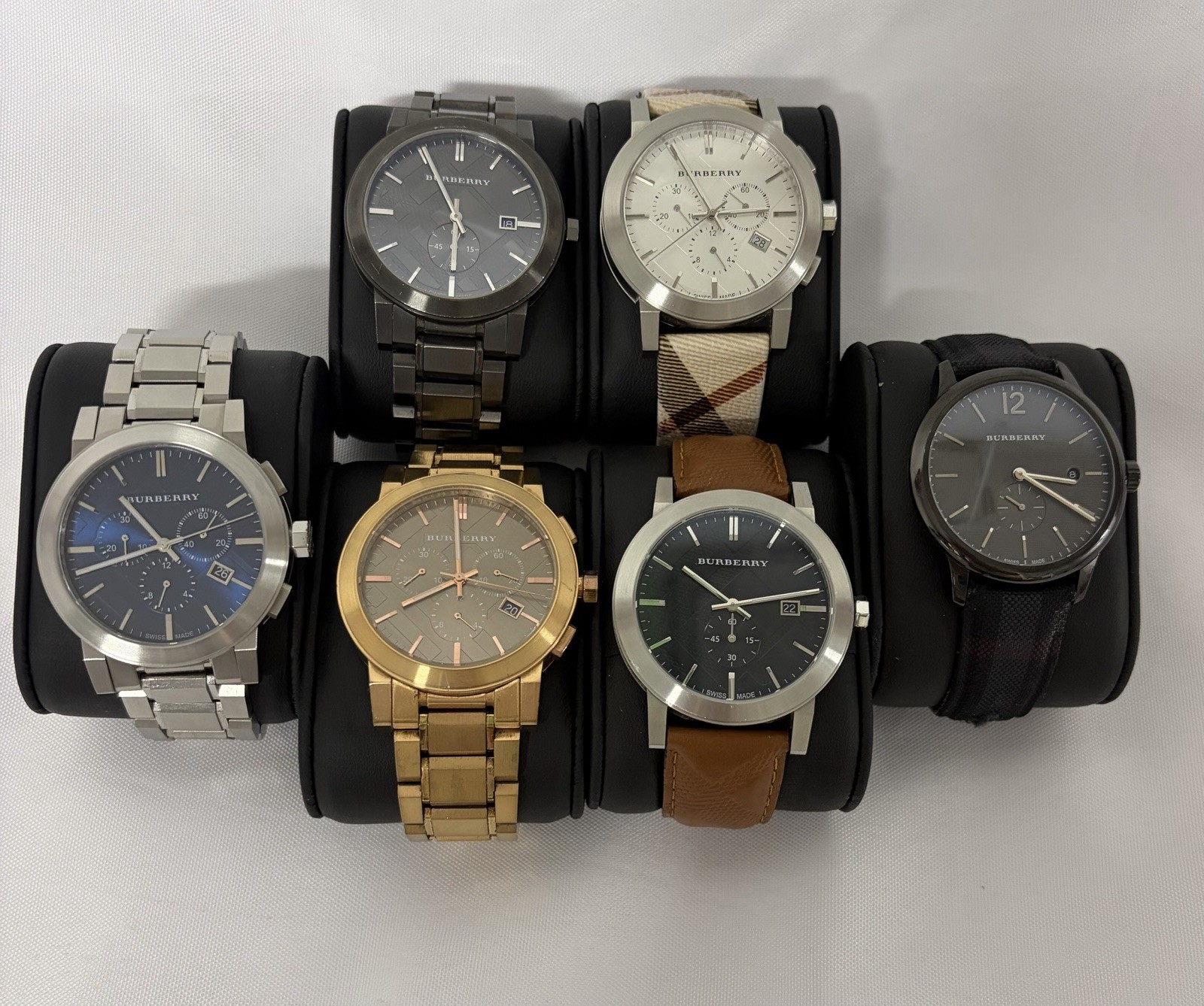 Burberry Men Watch The City Chronograph BU9363 BU9353 BU9902 BU9357 BU9905 Loose